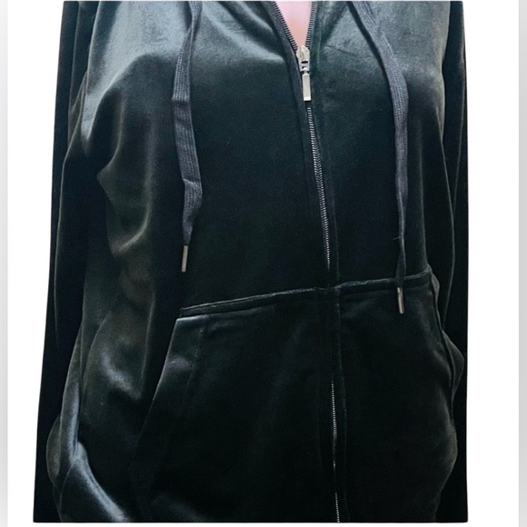 EURO JOY SPORTS EVERY DAY FLEECE HOODIE JOGGERS SET WOMEN BLACK COLOR SIZE LARGE - Picture 5 of 13